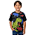 Camiseta Infantil Menino Estampa Dinossauro T-Rex Verde - Imagem 1