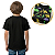 Camiseta Infantil Menino Estampa Dinossauros Silhuetas Coloridas - Imagem 2