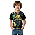 Camiseta Infantil Menino Estampa Dinossauros Silhuetas Coloridas - Imagem 1