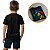 Camiseta Infantil Menino Estampa Jogador Futebol Colorido - Imagem 2