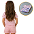 Camiseta Infantil Menina Unicórnio Corações e Flores - Imagem 2