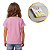 Camiseta Infantil Menina Estampa Gaticórnio Degradê Pastel - Imagem 2