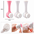 Escova de limpeza facial dupla face manual - Imagem 1