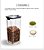 Frascos de plástico selados para cozinha, organizador de armazenamento de grãos, - Imagem 7