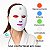 Máscara Facial LED Terapia Multicor - Imagem 2