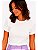 T- shirt Malha Canelada - Imagem 1