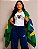 T- shirt canelada LOVE Brasil - Imagem 1
