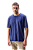 Camiseta Estonada Casual Gola Canelada - Imagem 1