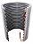 SERPENTINA DE COBRE ORIGINAL MIDEA AIR VOLUTION BARRIL 12.000 BTUS - 38TFCA12S5 - Imagem 1