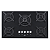 Cooktop 5 Bocas a Gás com Acendimento Automático Vidro Preto Bivolt Infinity 26298-57077 Fischer - Imagem 1