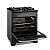 Fogão 5 Bocas Electrolux Preto Efficient Mesa De Vidro Perfectcook E Grades De Ferro (fe5gb) Bivolt - Imagem 3