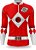 CAMISETA PERSONALIZADA KING BRASIL POWER RANGER VERMELHO - CD0191 - Imagem 1