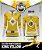 CAMISETA PERSONALIZADA KING BRASIL POWER RANGER AMARELA - CD0192 - Imagem 3
