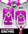 CAMISETA PERSONALIZADA KING BRASIL POWER RANGER ROSA - CD0193 - Imagem 4