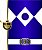 CAMISETA PERSONALIZADA KING BRASIL POWER RANGER AZUL - CD0194 - Imagem 2