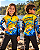 CAMISETA DE PESCA KING BRASIL COM PROTEÇÃO UV 50+ INFANTIL - DOURADO- KD00761 - Imagem 5