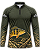 CAMISETA DE PESCA KING BRASIL COM PROTEÇÃO UV 50+ - TUCUNARÉ OLIVA - KD00768 - Imagem 1