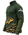 CAMISETA DE PESCA KING BRASIL COM PROTEÇÃO UV 50+ - TUCUNARÉ VERDE FLORESTA - KD00772 - Imagem 5