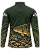 CAMISETA DE PESCA KING BRASIL COM PROTEÇÃO UV 50+ - TUCUNARÉ VERDE FLORESTA - KD00772 - Imagem 3