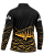 CAMISETA DE PESCA KING BRASIL COM PROTEÇÃO UV 50+ - TUCUNARÉ PRETO & OURO - KD00774 - Imagem 3
