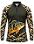 CAMISETA DE PESCA KING BRASIL COM PROTEÇÃO UV 50+ - TUCUNARÉ CAMUFLADO OLIVA - KD00780 - Imagem 1
