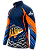CAMISETA DE PESCA KING BRASIL COM PROTEÇÃO UV 50+ - TUCUNARÉ AZUL & LARANJA - KD00782 - Imagem 5