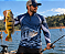 CAMISETA DE PESCA TUCUNARÉ GRAFITE AZUL UV 50+ | KING BRASIL – KD00785 - Imagem 5