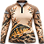 CAMISETA DE PESCA FEMININA TUCUNARÉ TROFÉU NATURAL UV 50+ | KING – KD00810 - Imagem 1