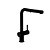 Misturador Monocomando Active Plus Pull Out Black Matte - 16590 - Imagem 1