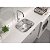 Tanque De Encaixe Tramontina Hera 34 L Em Aço Inox Polido 50X40 Cm - 94400407 - Imagem 2