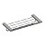 Toalheiro Rack 45Cm C/ Alca Unique Ht Cromado - 13.UQ02.CR - Imagem 1