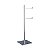 Coluna C/ Pap./Res. Quada Inox Polido - 57.QD02.IP - Imagem 1