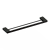 Toalheiro Duplo 60Cm Unique Preto Fosco - 09.UQ02.PF - Imagem 1