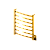 Aquecedor De Toalhas F.O Gde Sapphire Premium Ouro Polido - 19.TS04.OP - Imagem 1