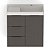 Kit Arenal Gabinete Gaveta E Porta 60X38, Almendra Com Cuba Beige - B851435339 - Imagem 13