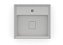 Cuba De Apoio Retangular Com Mesa 450X420 Platinum P6 - Imagem 1