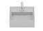 Cuba De Apoio Retangular Com Mesa 450X420 Platinum P6 - Imagem 2