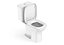 Kit Bacia Com Caixa, Assento Pp Com Queda Amortecida E Complementos De Instalação Square - C329723003 - Imagem 6