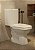 Kit Bacia Com Caixa Ecoflush 3/6 Litros, Assento Pp E Complementos De Instalação Art - Imagem 1