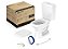 Kit Bacia Com Caixa Ecoflush 3/6 Litros, Assento Pp E Complementos De Instalação Art - Imagem 7
