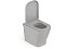 Kit Bacia Convencional, Assento Termofixo Com Queda Amortecida E Complementos De Instalação Gap - C323727012 - Imagem 2