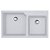 Cuba Urban Dupla  Ubg 620-86 Fragranite Polar White 80Cm - 17657 - Imagem 1