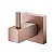 Cabide Square Cobre Pol - Imagem 1