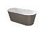 Banheira De Stonex Oval Raina Café - A2484660C0 - Imagem 2