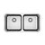 Cuba Bell Dupla Bcx 120-35 775X400Mm - 16667 - Imagem 1