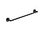 Toalheiro Barra 600Mm Hotels Round Matte Black - A817574C40 - Imagem 1