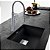 Cuba Kubus Kng 110-52 Onyx 520X420 Mm C/ Acessorios - 16062 - Imagem 2