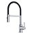 Misturador Monocomando Lina Dual Jet Alto Brilho/Preto - 17202 - Imagem 1