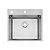 Cuba De Sobrepor Tramontina Design Collection Quadrum Flush Em Aço Inox Com Acabamento Acetinado 50X40 Cm - Imagem 1