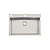 Cuba De Sobrepor Tramontina Design Collection Quadrum Flush 1C 70 Em Aço Inox Com Acabamento Acetinado - Imagem 1